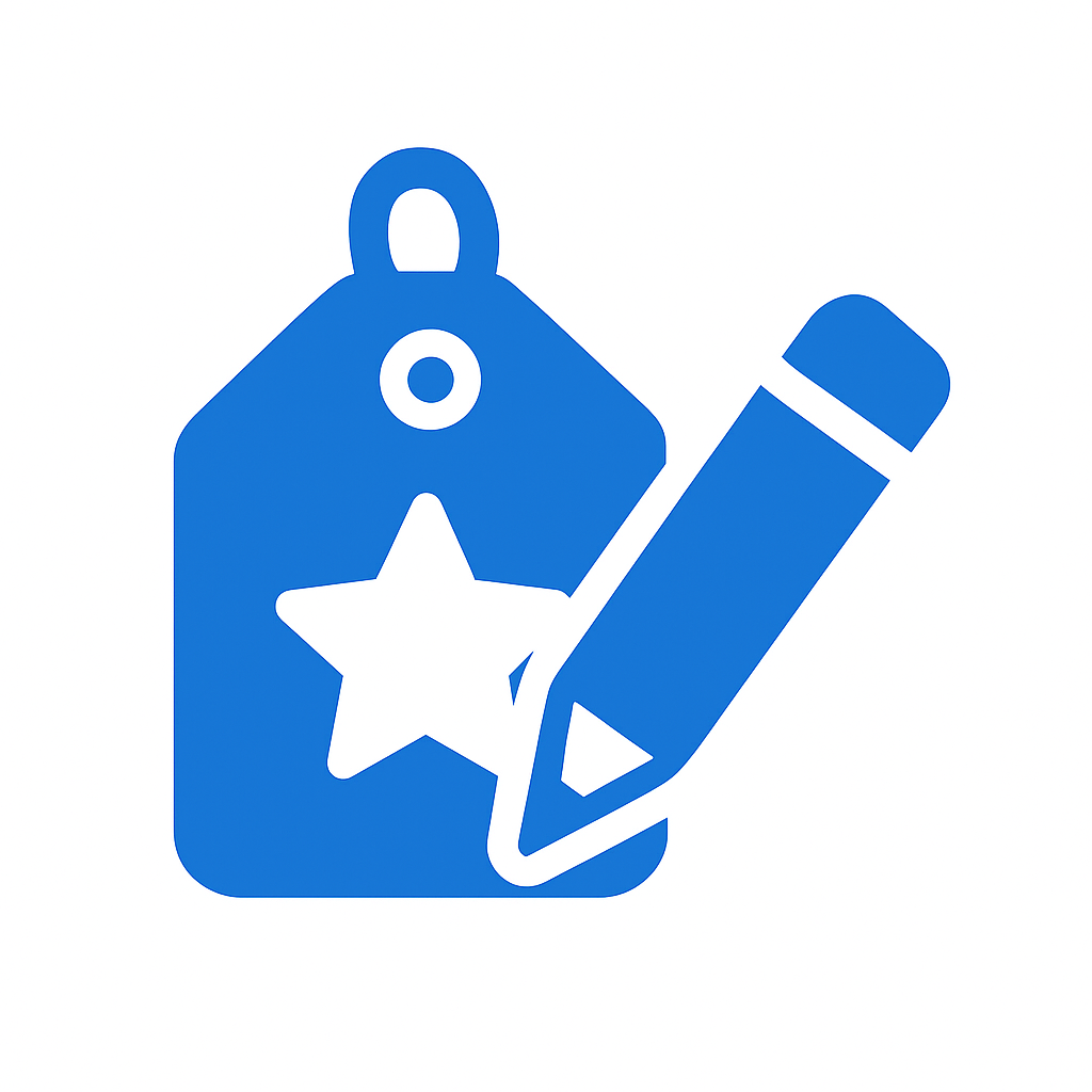 Custom Logo Design Icon